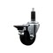 Service Caster 3.5'' Phenolic Swivel 1-1/8'' Expanding Stem Caster with Brake SCC-EX20S3514-PHS-PLB-118 - alternate 1
